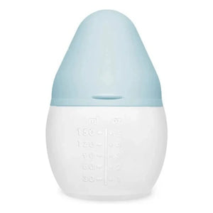 Elhée - Medical Silicone Baby Bottle and Physiological Nipple | Light Blue