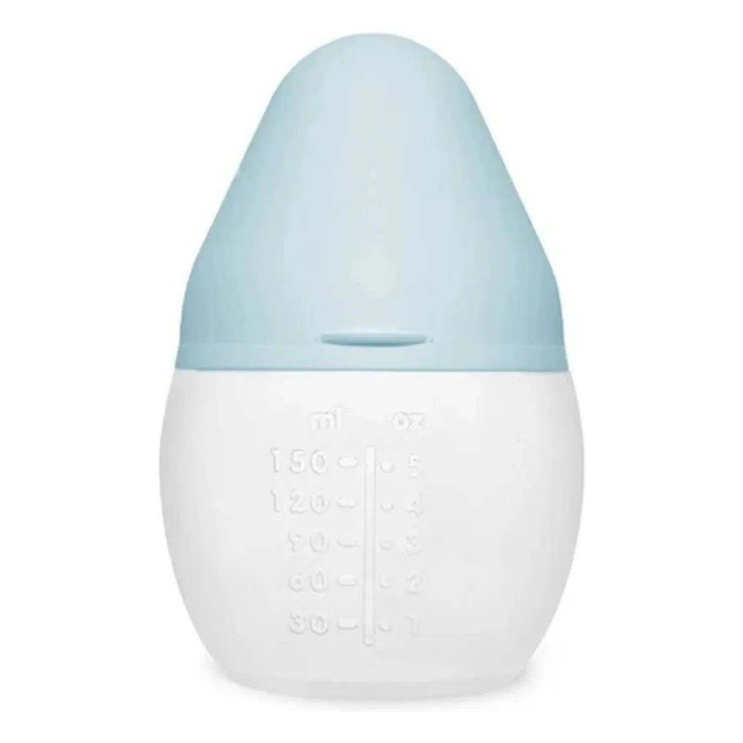 Elhée - Medical Silicone Baby Bottle and Physiological Nipple | Light Blue
