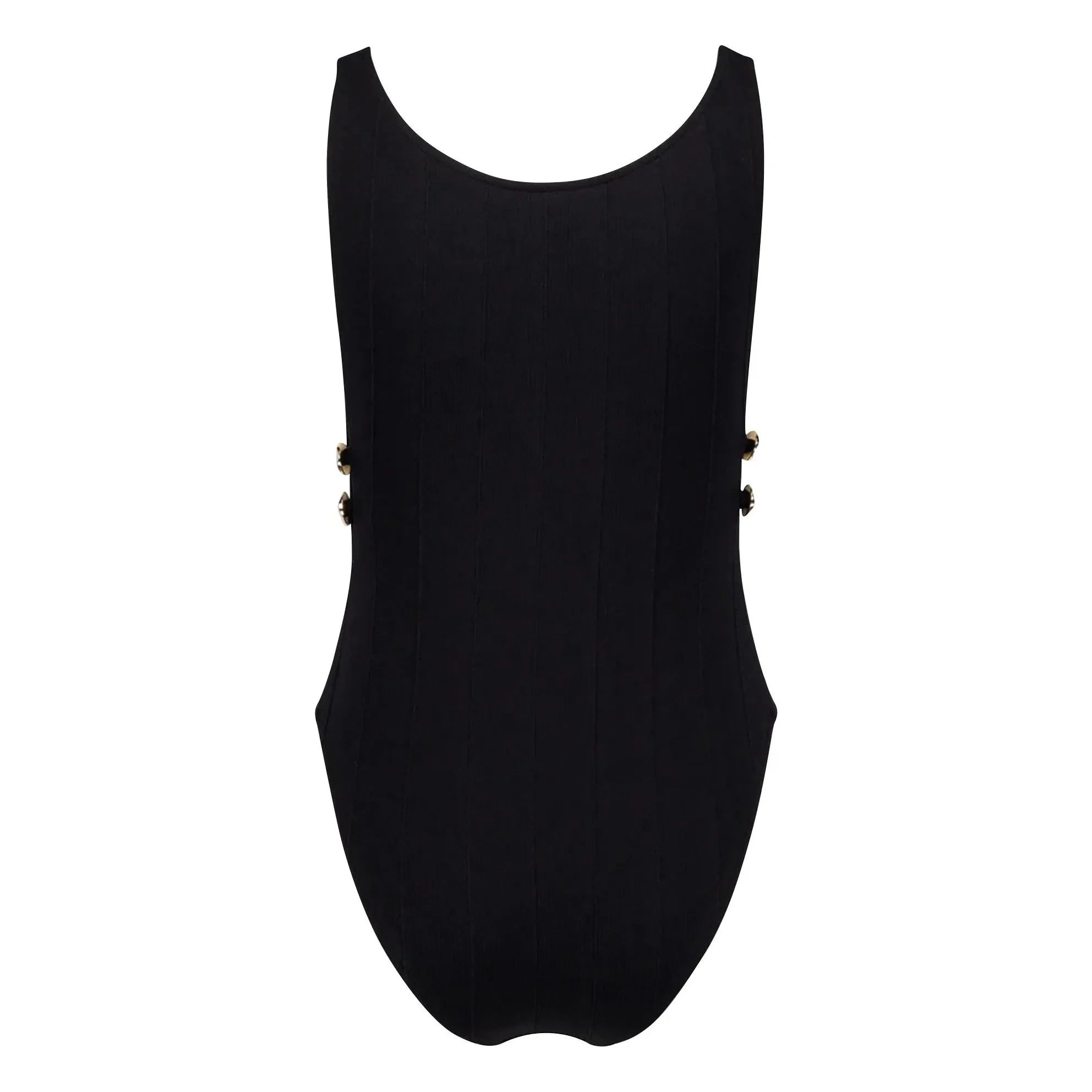 Anja Paris - L'Interdit One Piece Swimsuit | Black