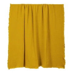 Haomy - Vanly Cotton Gauze Cover | Mustard
