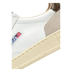 Autry - Basket Medalist Low Leather and Suede | Brown
