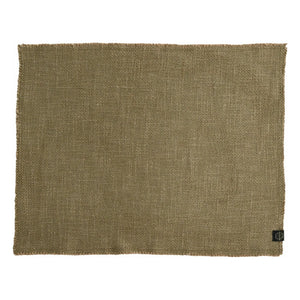 Haomy - California linen placemat | Gold