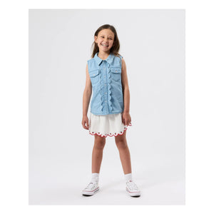 Goldie + Ace - Strawberry Skirt | Ivory