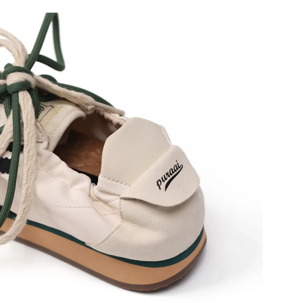 PURAAI - Panther Sneakers | Kırık beyaz