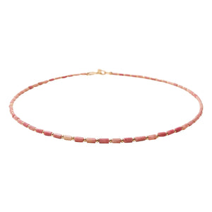 Camille Colette Studio - Baia Rhodonite Necklace | Pink