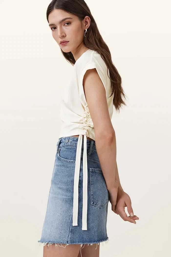 AllSaints kadın bluz MIRA SATIN