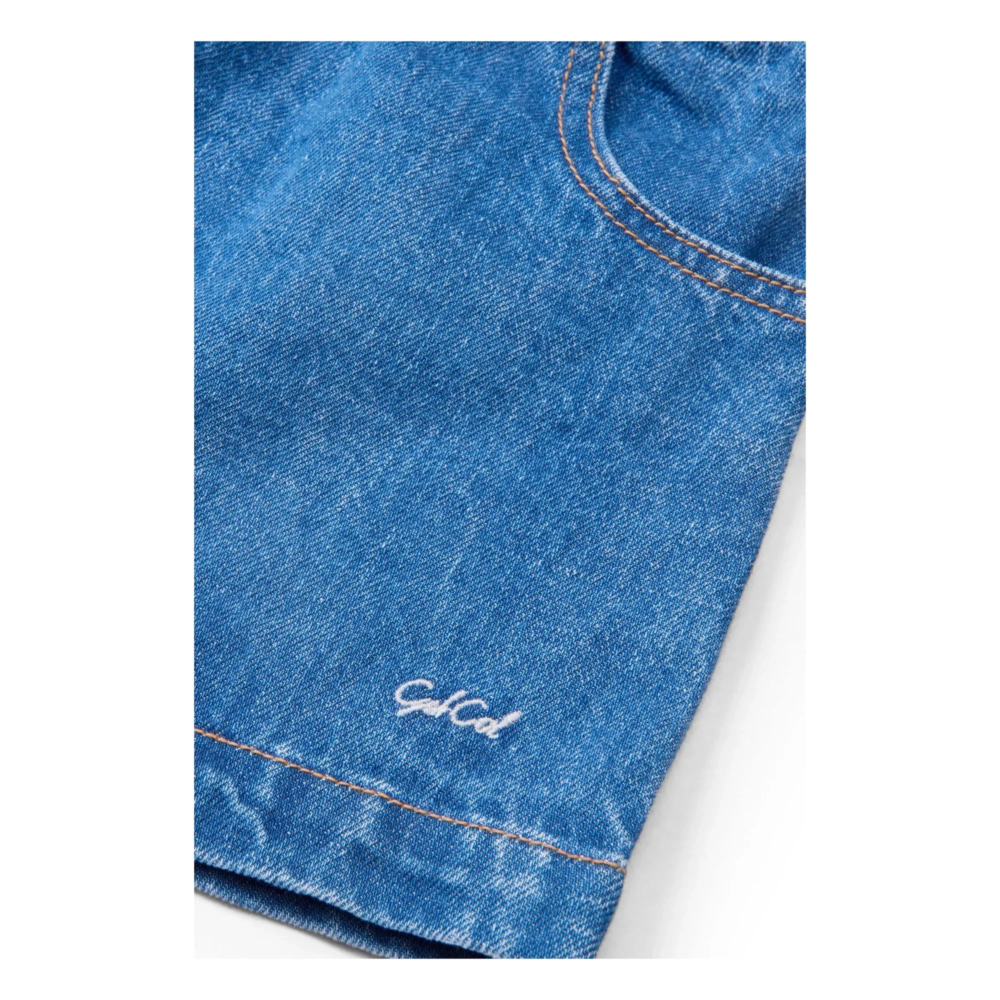 Copenhagen Colors - Organic cotton denim skirt | Blue