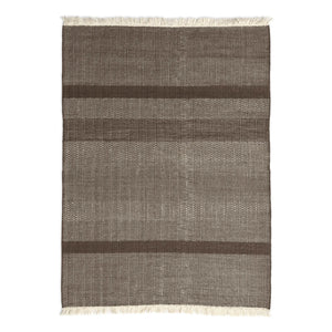Nanimarquina - Tres Texture Rug, Elisa Padrón | Chocolate