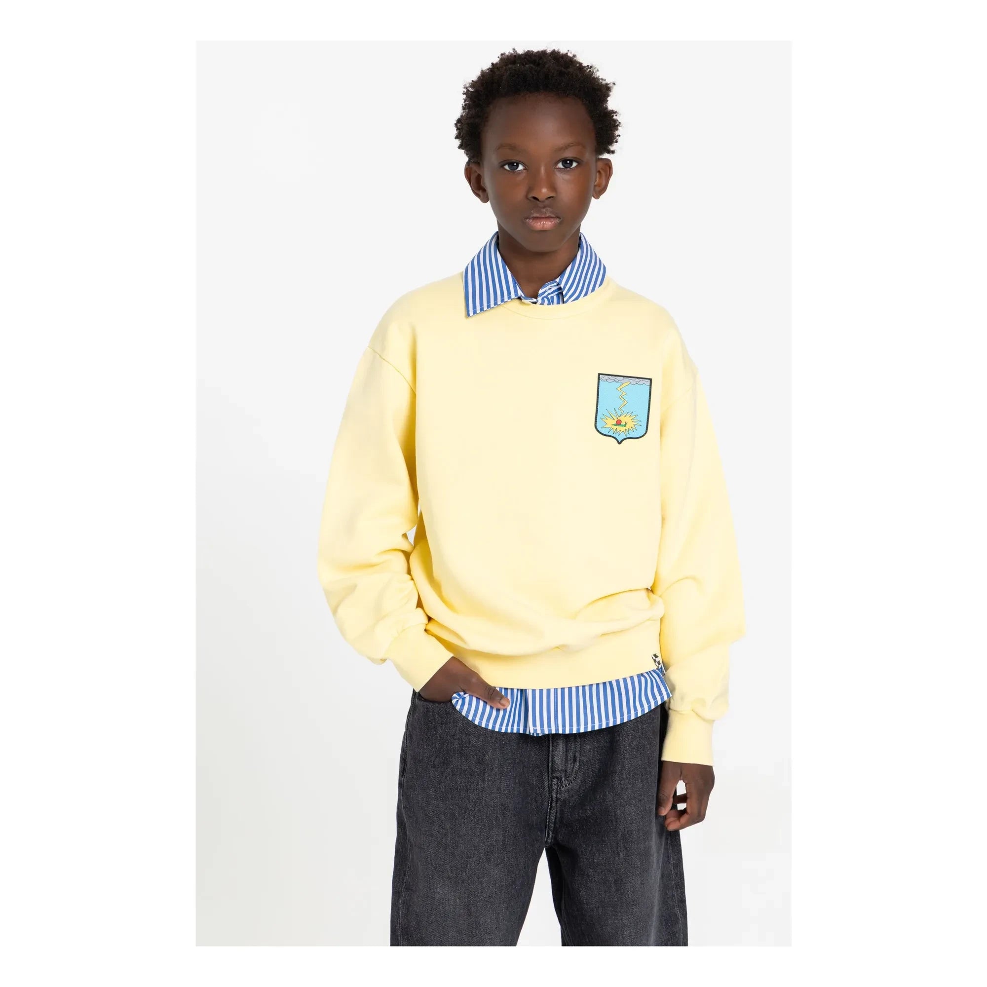 Finger in the nose - Rogue Striped Shirt | Blue
