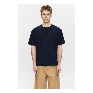 Anerkjendt - Akvillads Frotte T-Shirt | Dark Blue