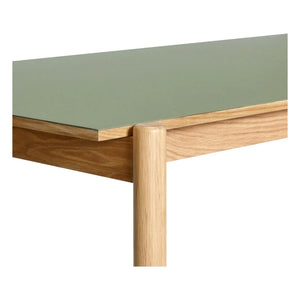 Hübsch - Crossed oak dining table | Olive