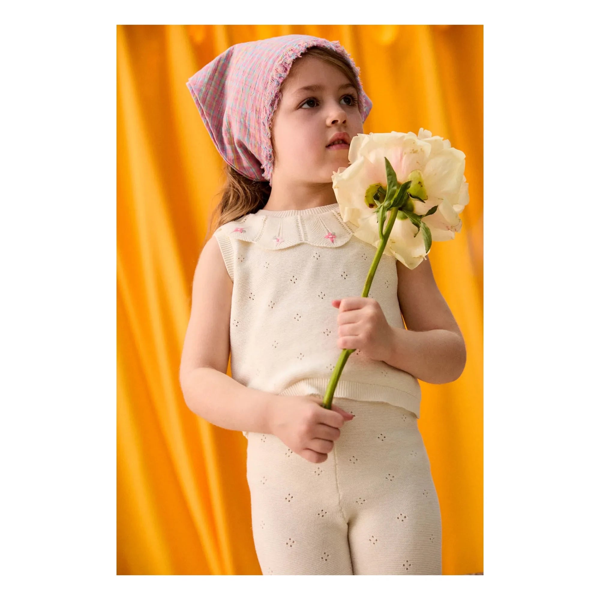 Louise Misha - Manou Knit Leggings | Cream