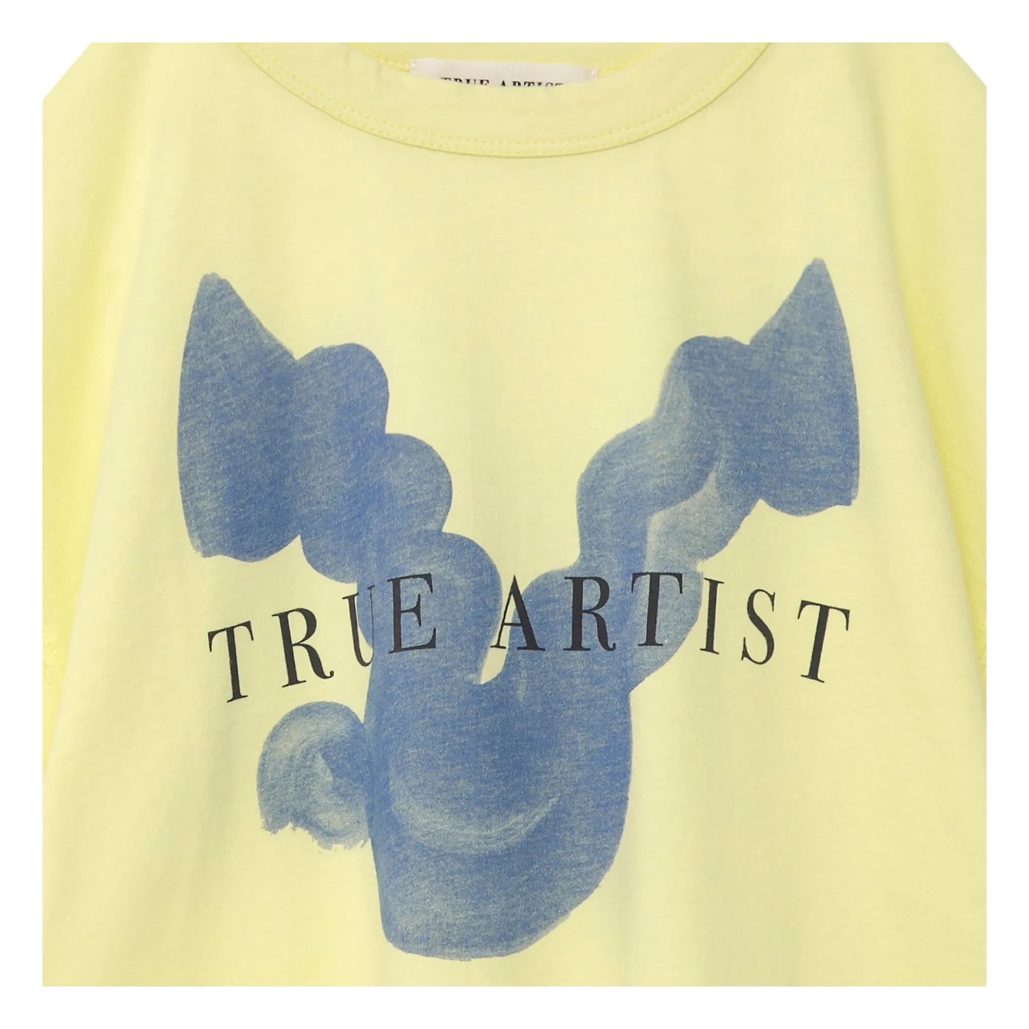 True Artist - T-shirt No.1 Bird Organic Cotton | Yellow