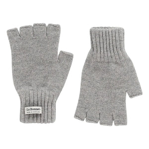 Le Bonnet Amsterdam - Wool and Angora Gloves | Gray