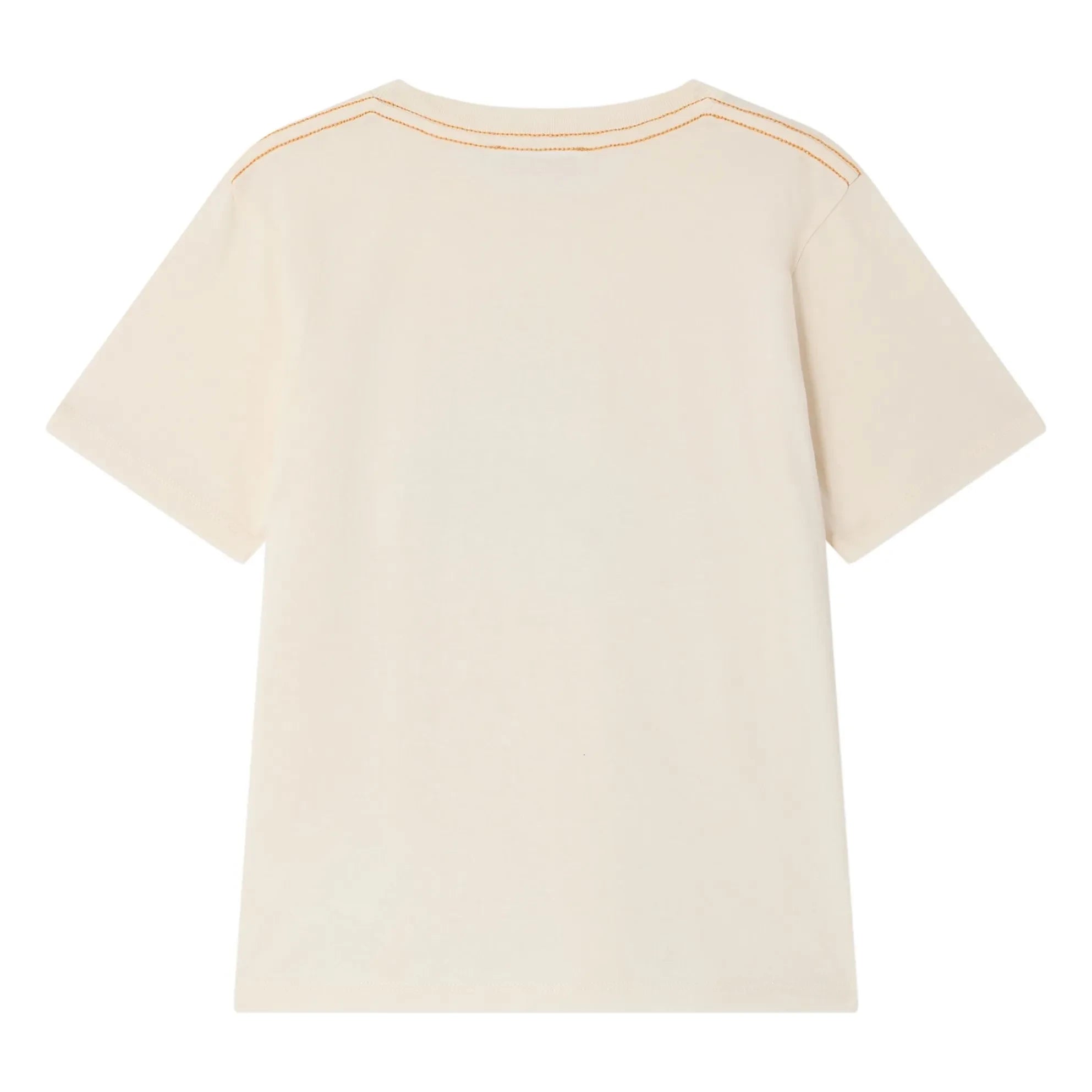 Bonpoint - Thibald Car Toy T-Shirt Organic Cotton | Ivory