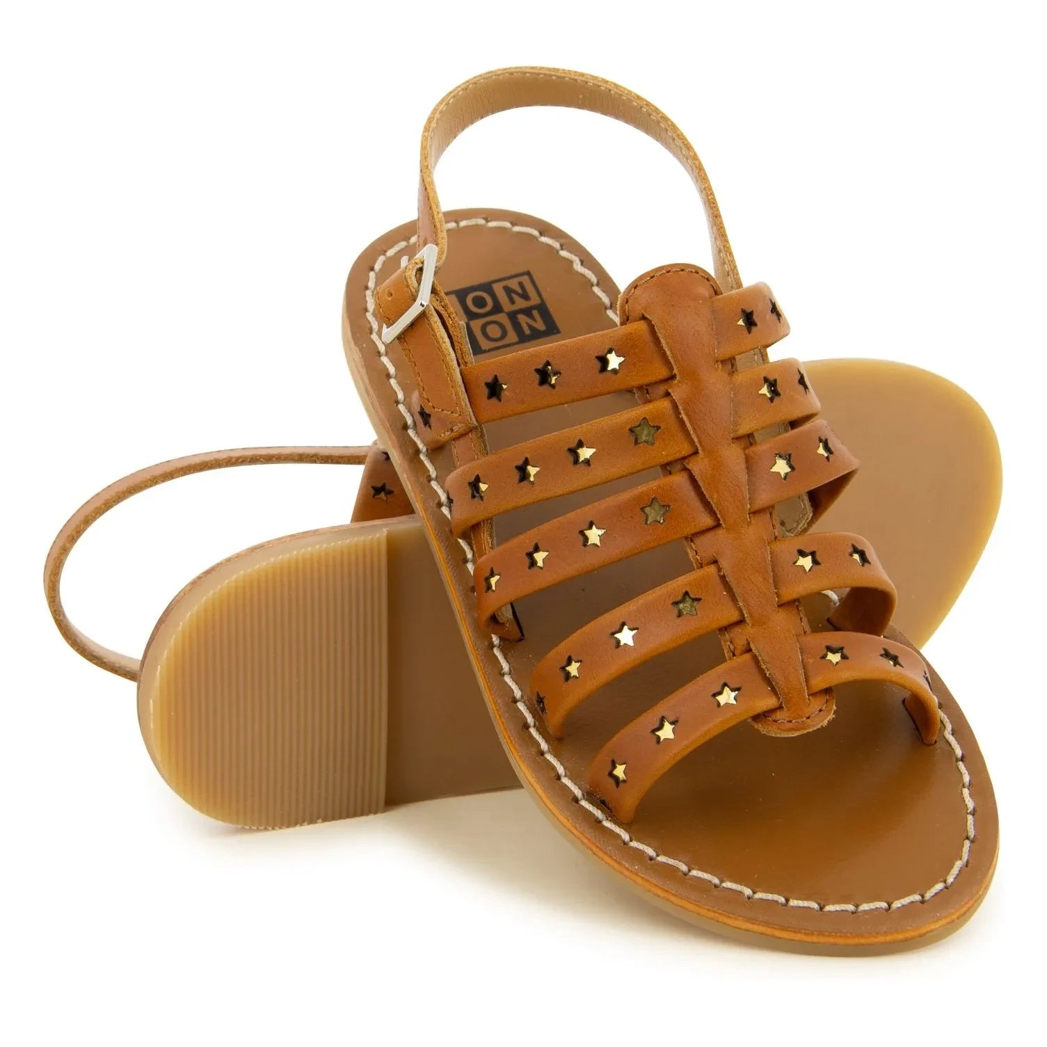 Bonton - Sandy Spart Sandals | Cognac