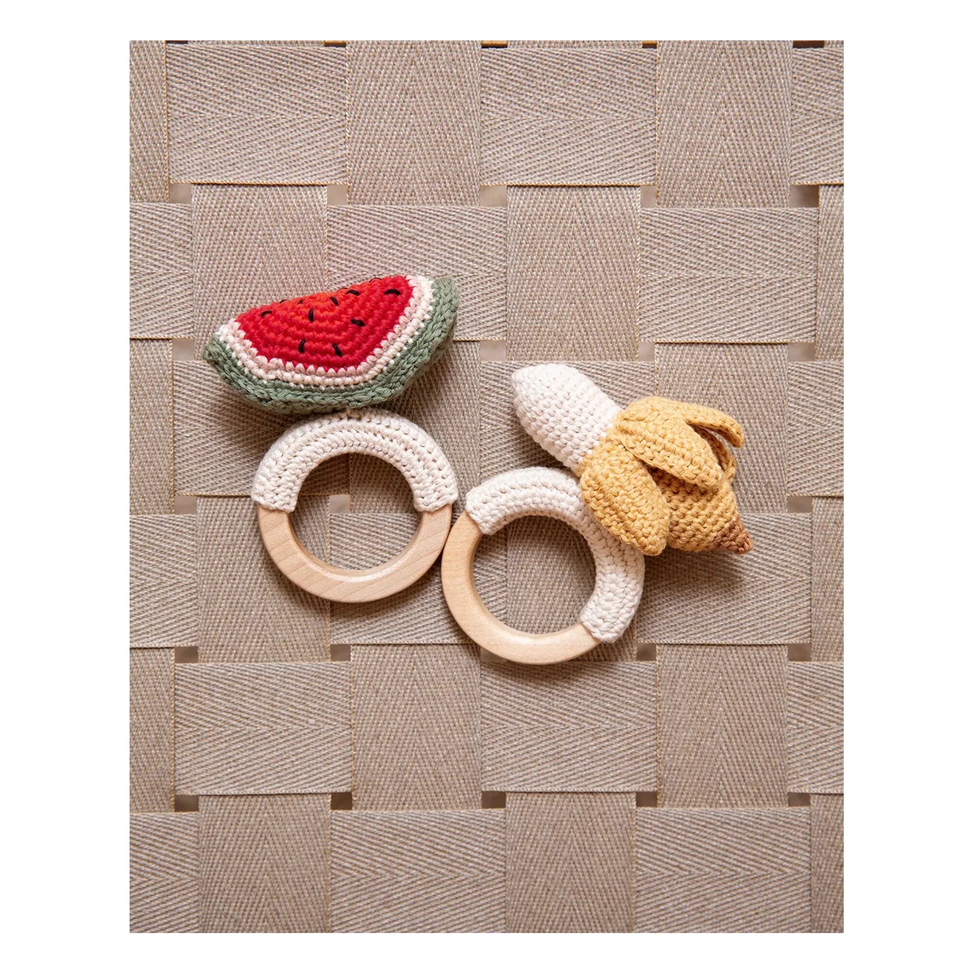 Patti Oslo - Teething Ring Banana | Yellow
