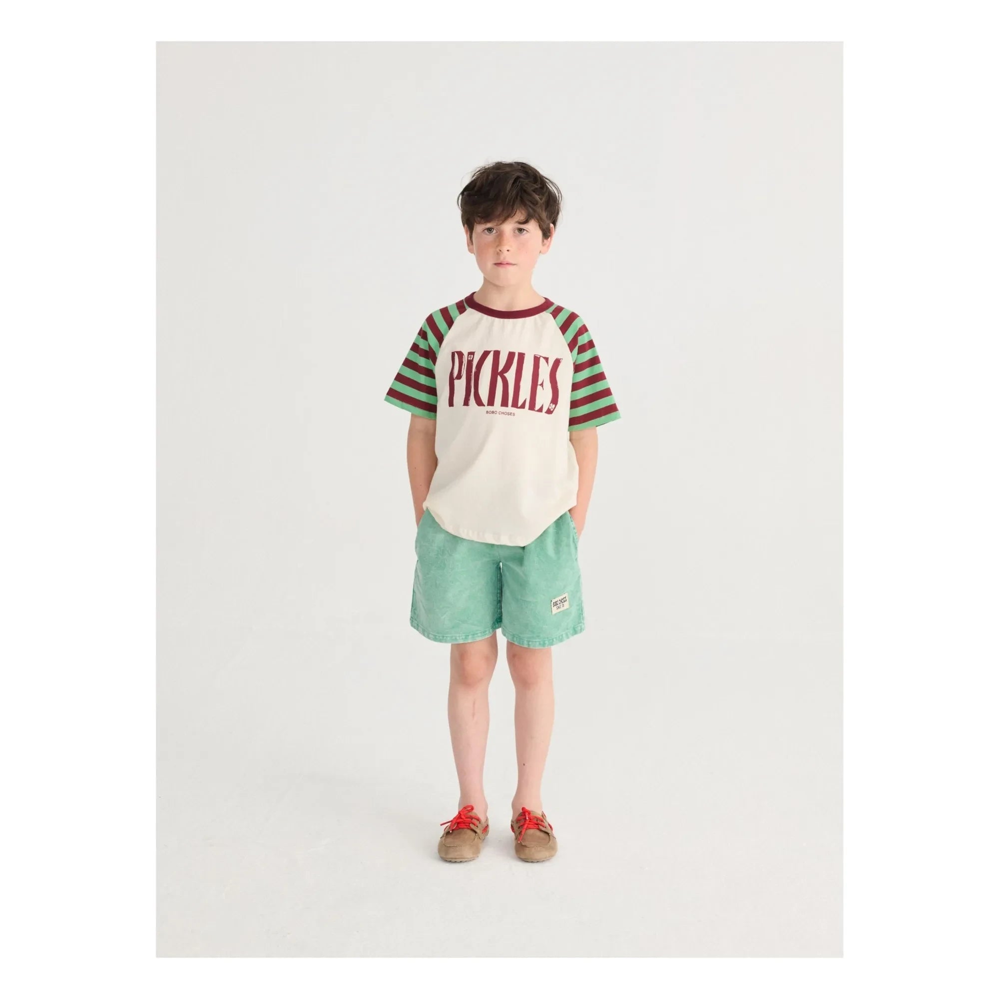Bobo Choses - Pickles Organic Cotton T-Shirt | White
