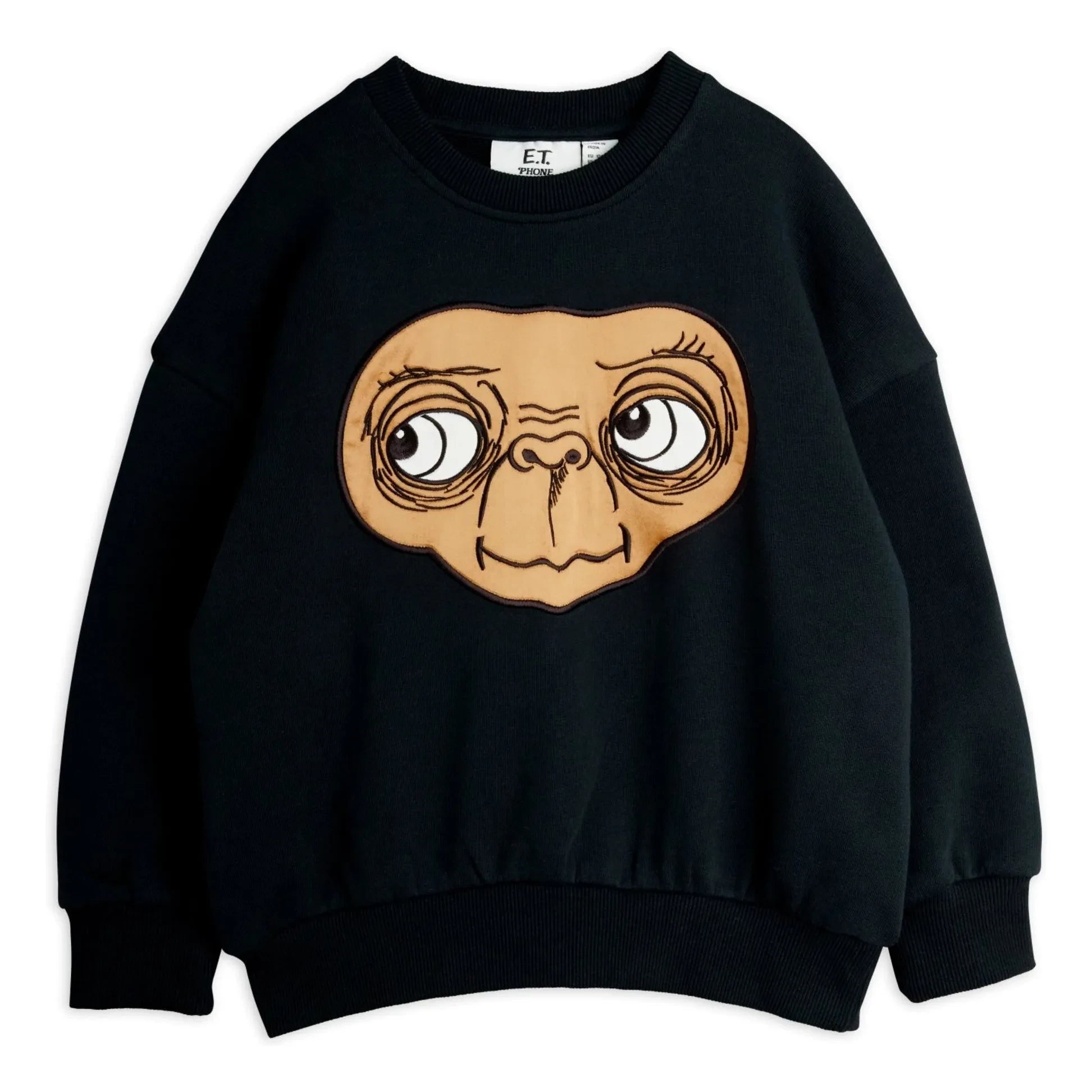 Mini Rodini - Sweat E.T. Organic Cotton | Black