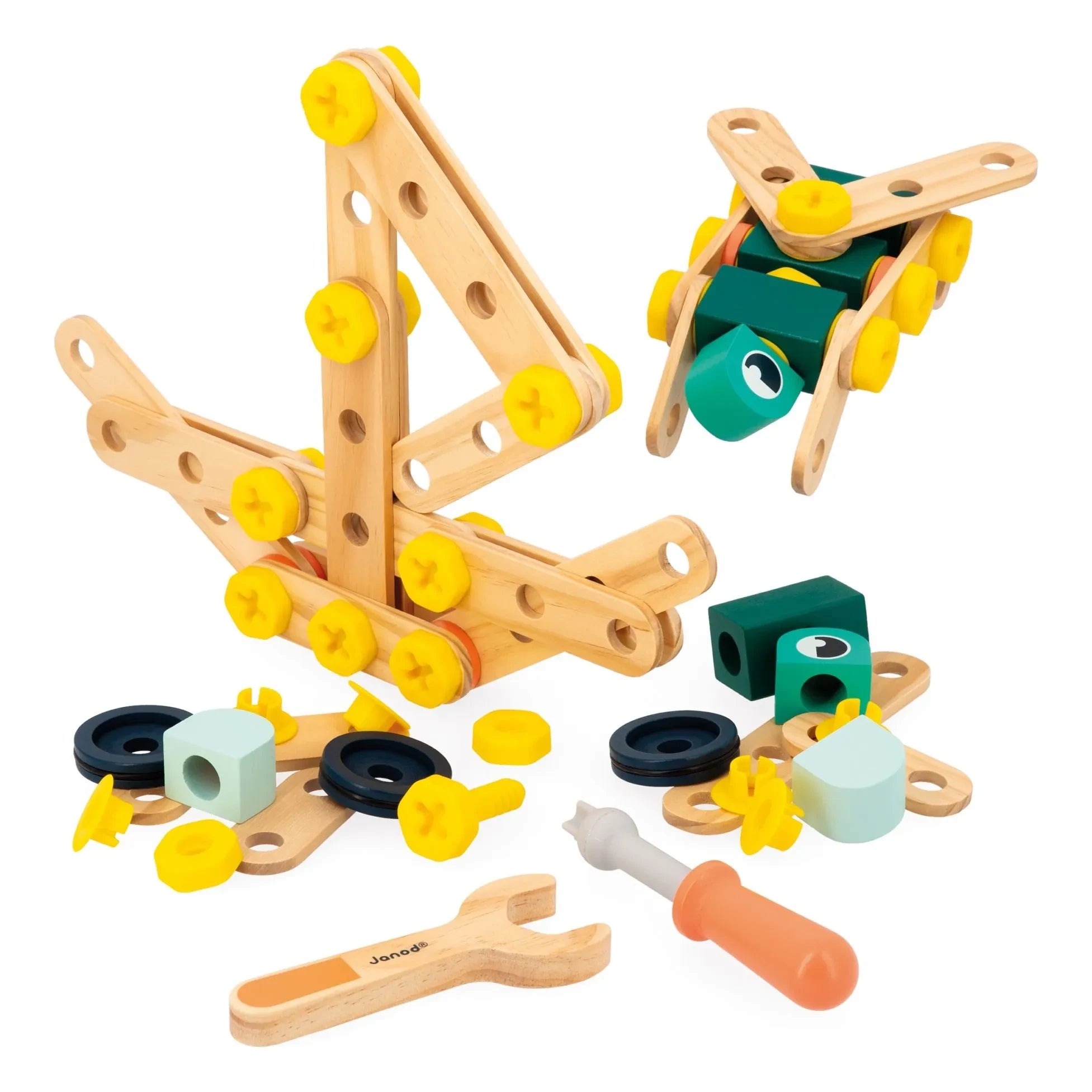 Janod - Brico'Kids Varil - 100 parça