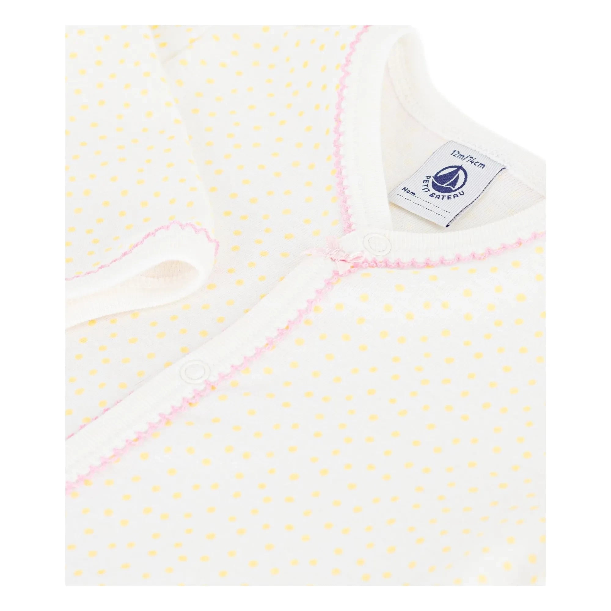 Petit Bateau - Organic Cotton Pajama | White