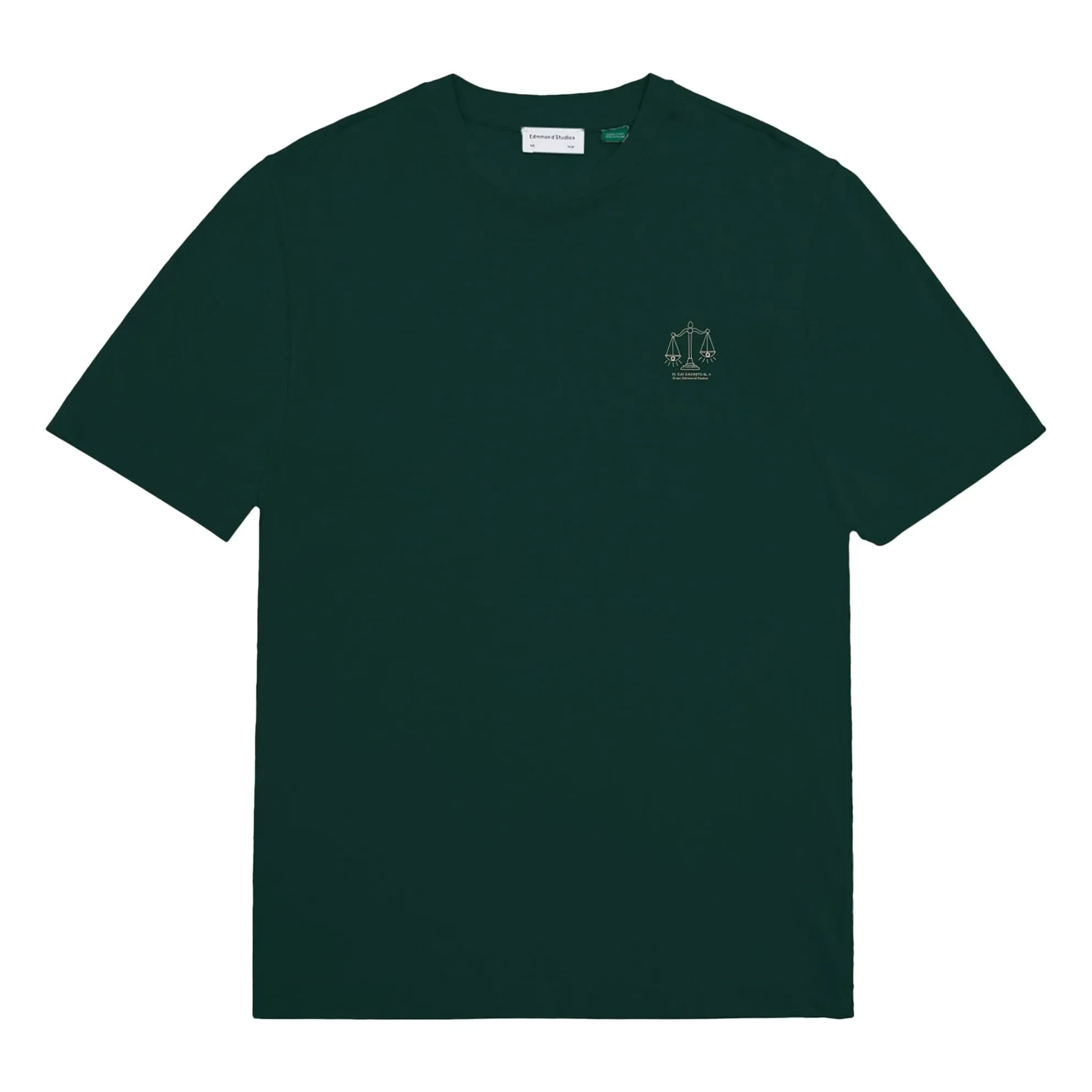Edmmond Studios - The Discreet Eye T-Shirt | Dark Green