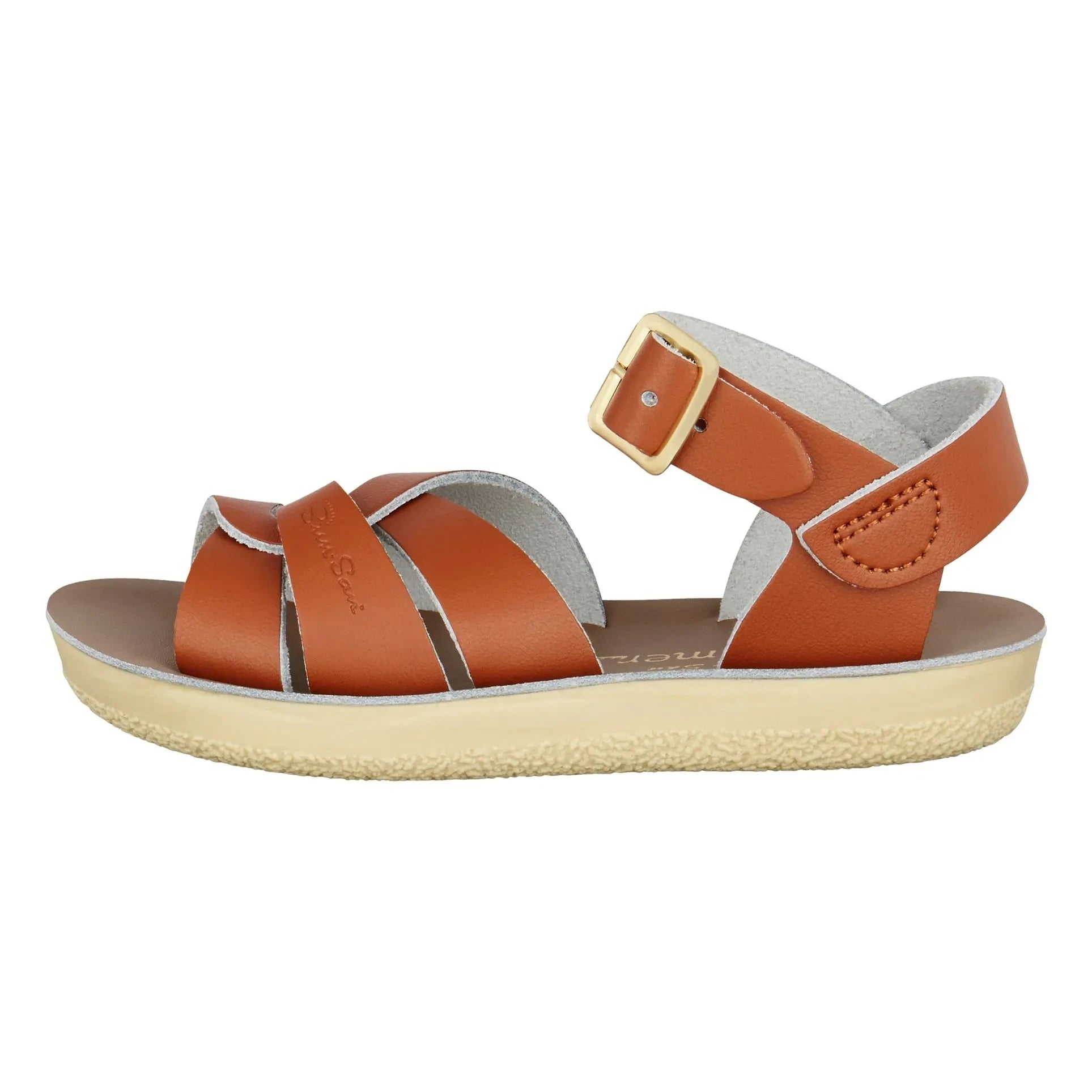 Salt-Water - Waterproof Swimmer Leather Sandals | Camel