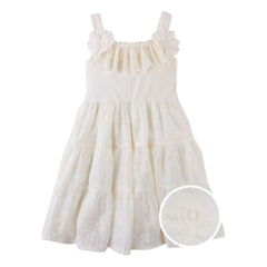 Gingersnaps - Robe Volants Addison Tencel | Ekru