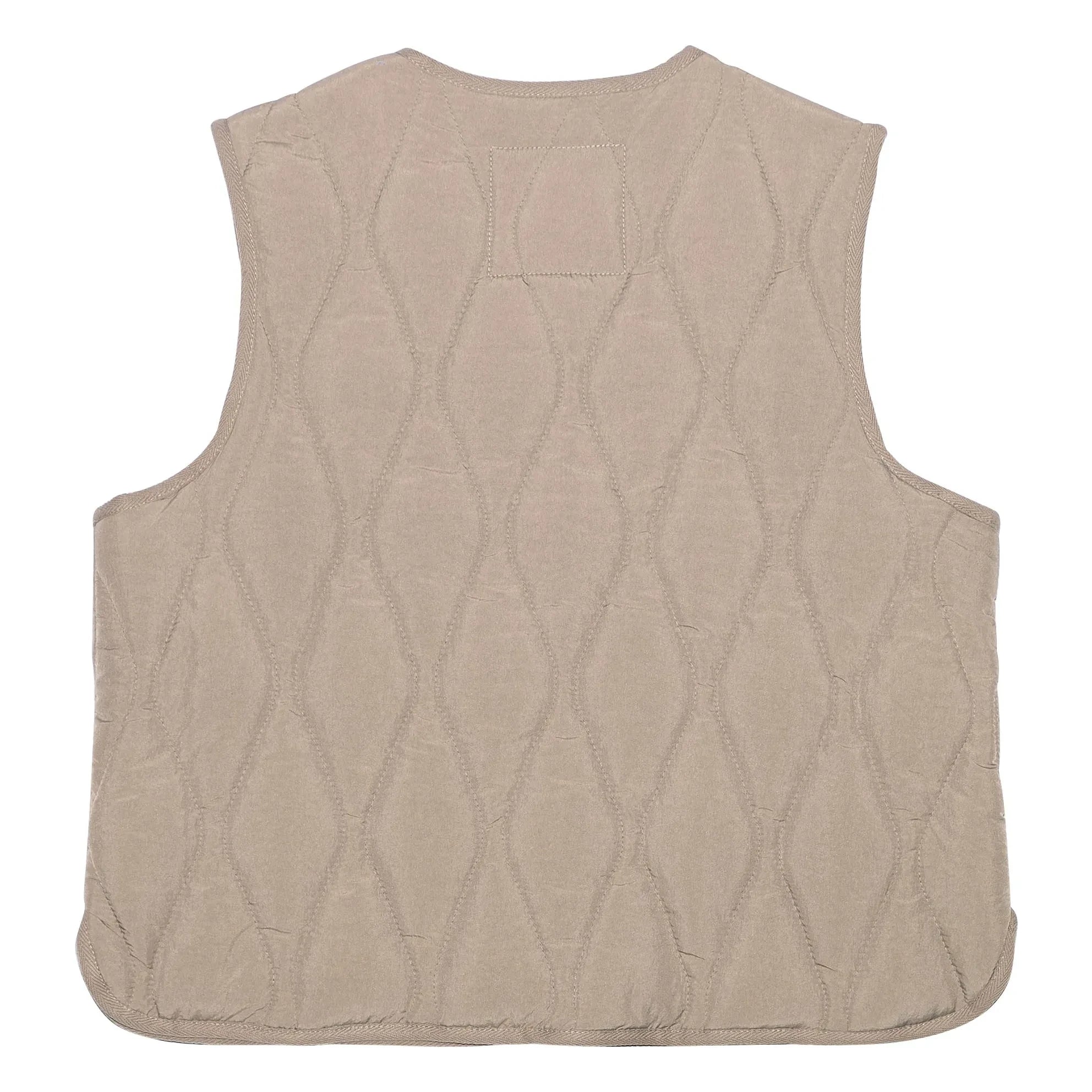 Smallable Kid - Sleeveless Quilted Cheer Jacket | Dark Gray