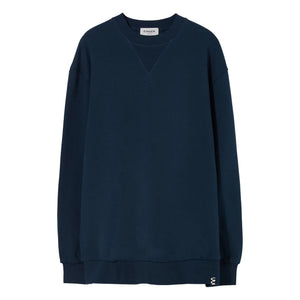 Finger in the nose - SC 007 Organic Cotton Sweatshirt | Navy Blue