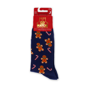 Legami - Medium Gingerbread Socks Adults - A Perfect Fit!