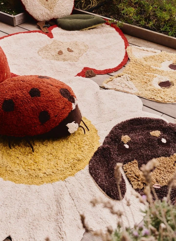 Lorena Canals - Maria "The Ladybug" Floor Cushion | Red