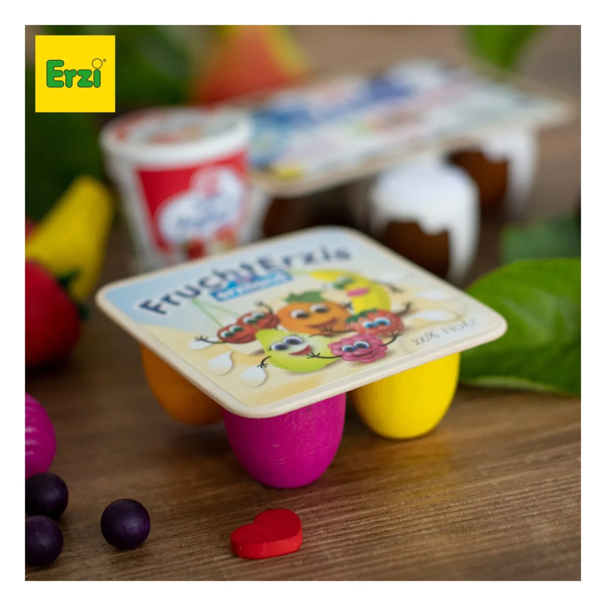 Erzi - 4-piece Fruit Yogurts