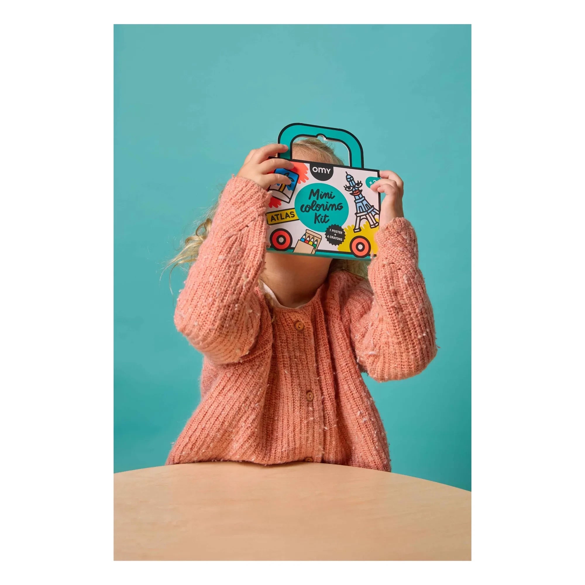 Omy - Atlas mini coloring set