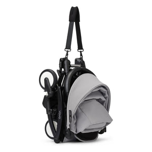 Stokke® - YOYO³ Full Baby Stroller 0+ and 6+ Black Frame | Stone