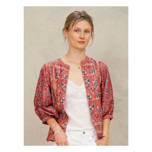 M.A.B.E. - Darla Cotton Jacket | Pink