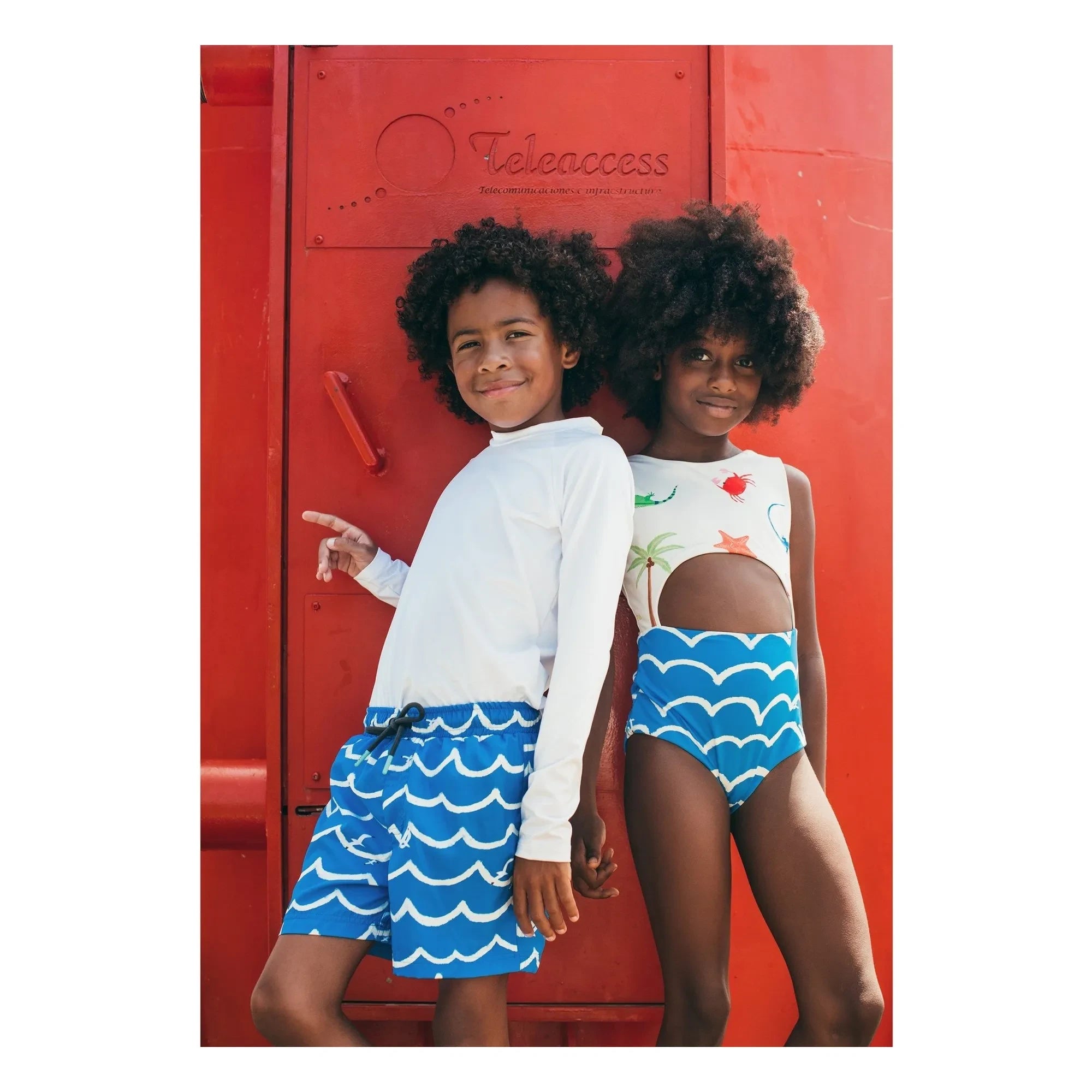 Pepita & Me - Abi Beach Swimsuit | Blue