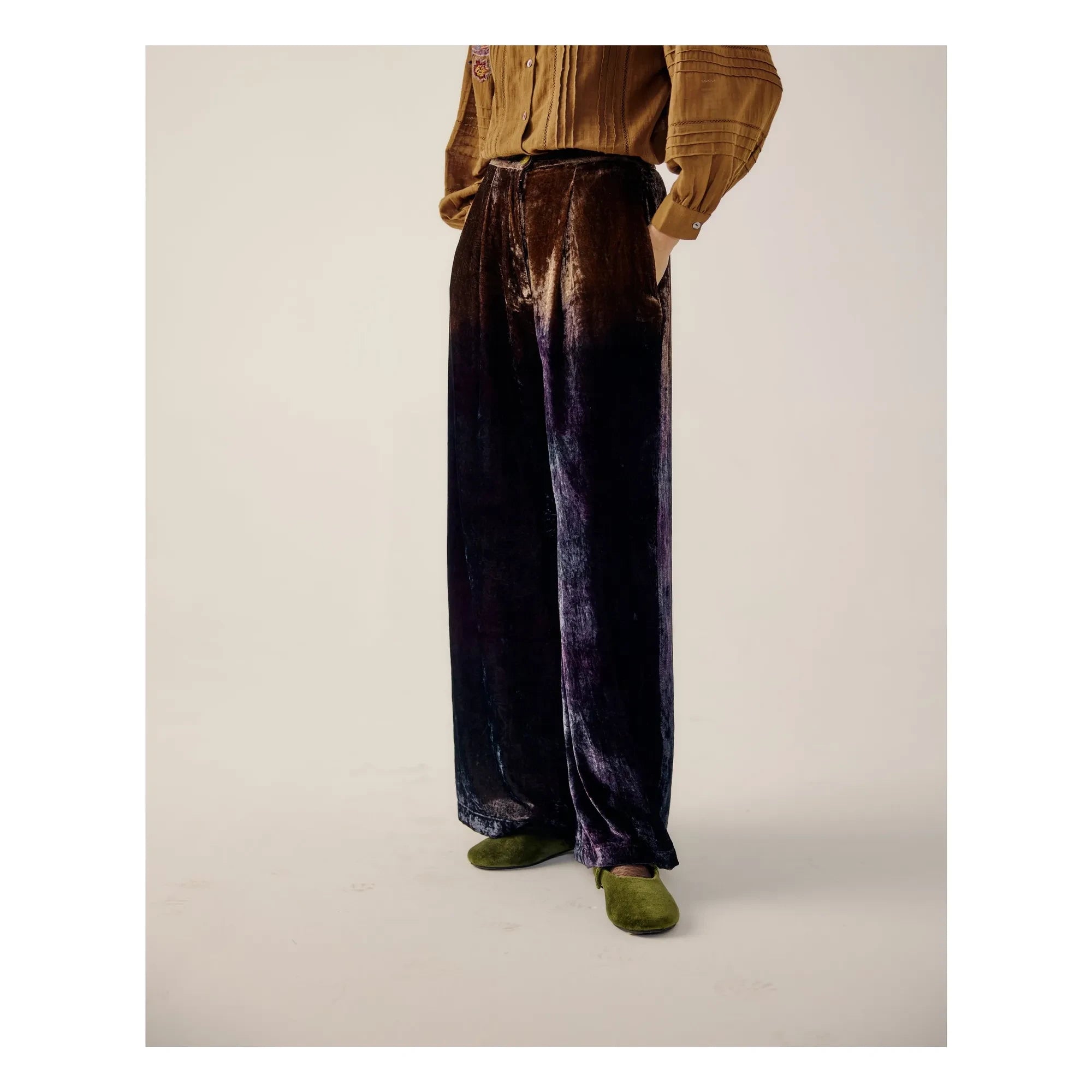 CORD - Kadife Lounge Pantolon | Mor