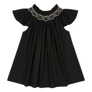 BELLEPIECE - Mykonos Cotton Poplin Top | Black