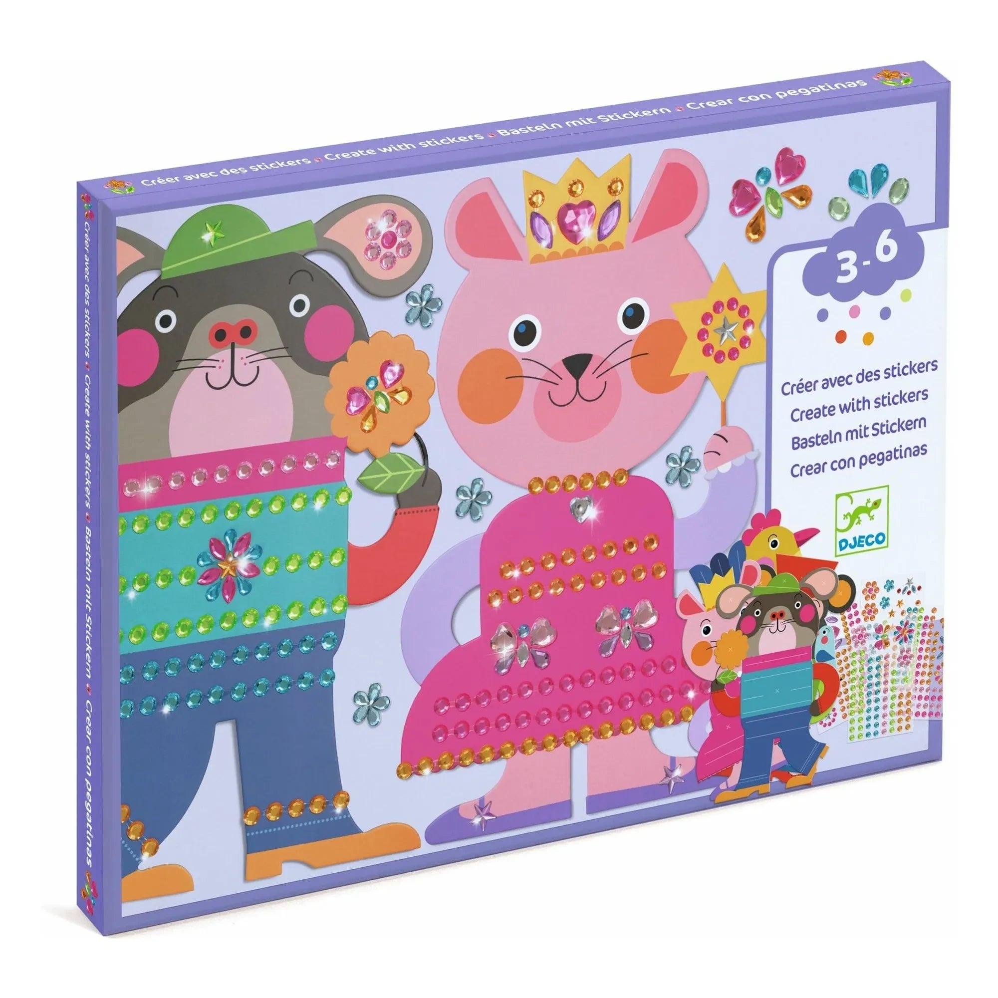 Djeco - Bright Stickers