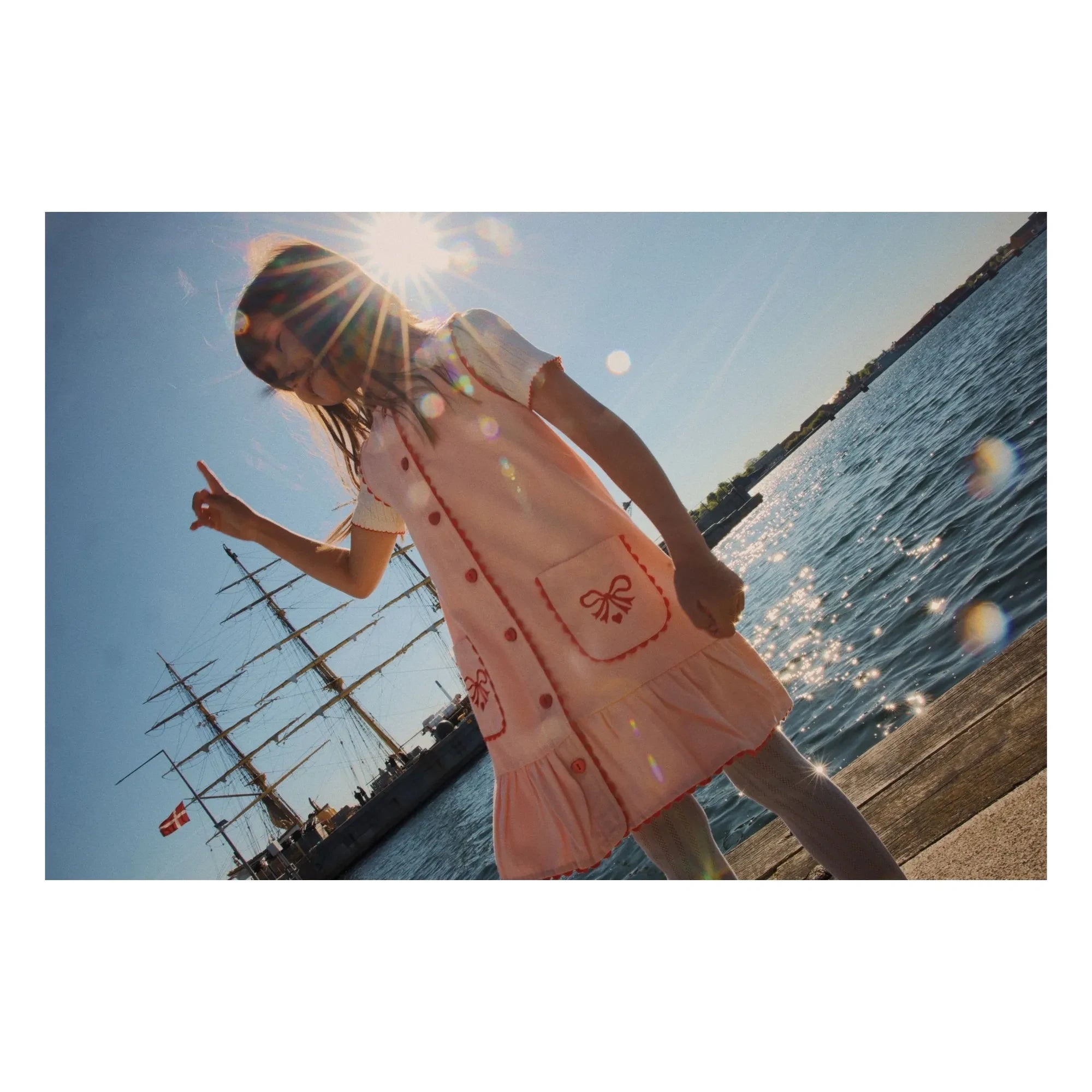Flöss - Elina Dress | Light Pink