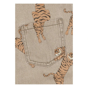 Konges Sløjd - Magot Tigers Organik Pamuk Denim Tulum | Bej