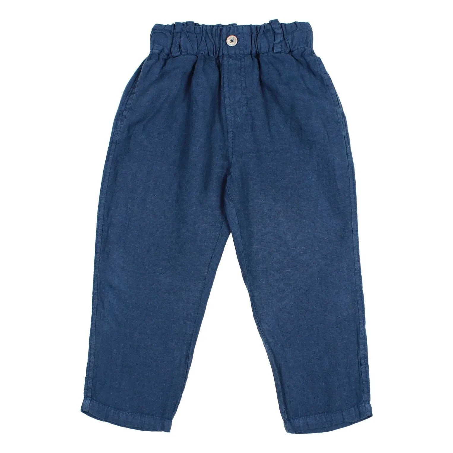 Búho - Linen Trousers | Navy Blue