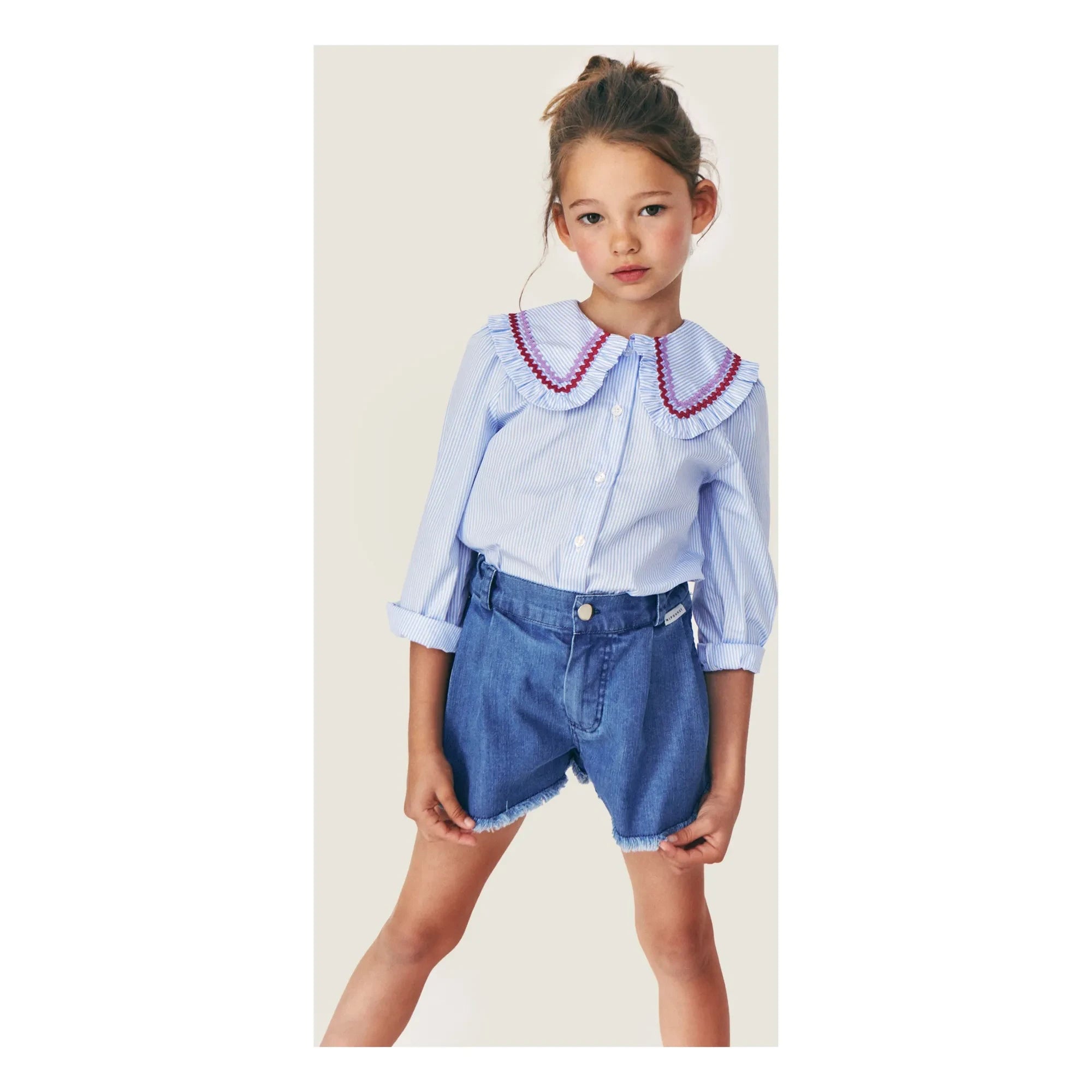 Mipounet - Chloé Denim Shorts | Blue