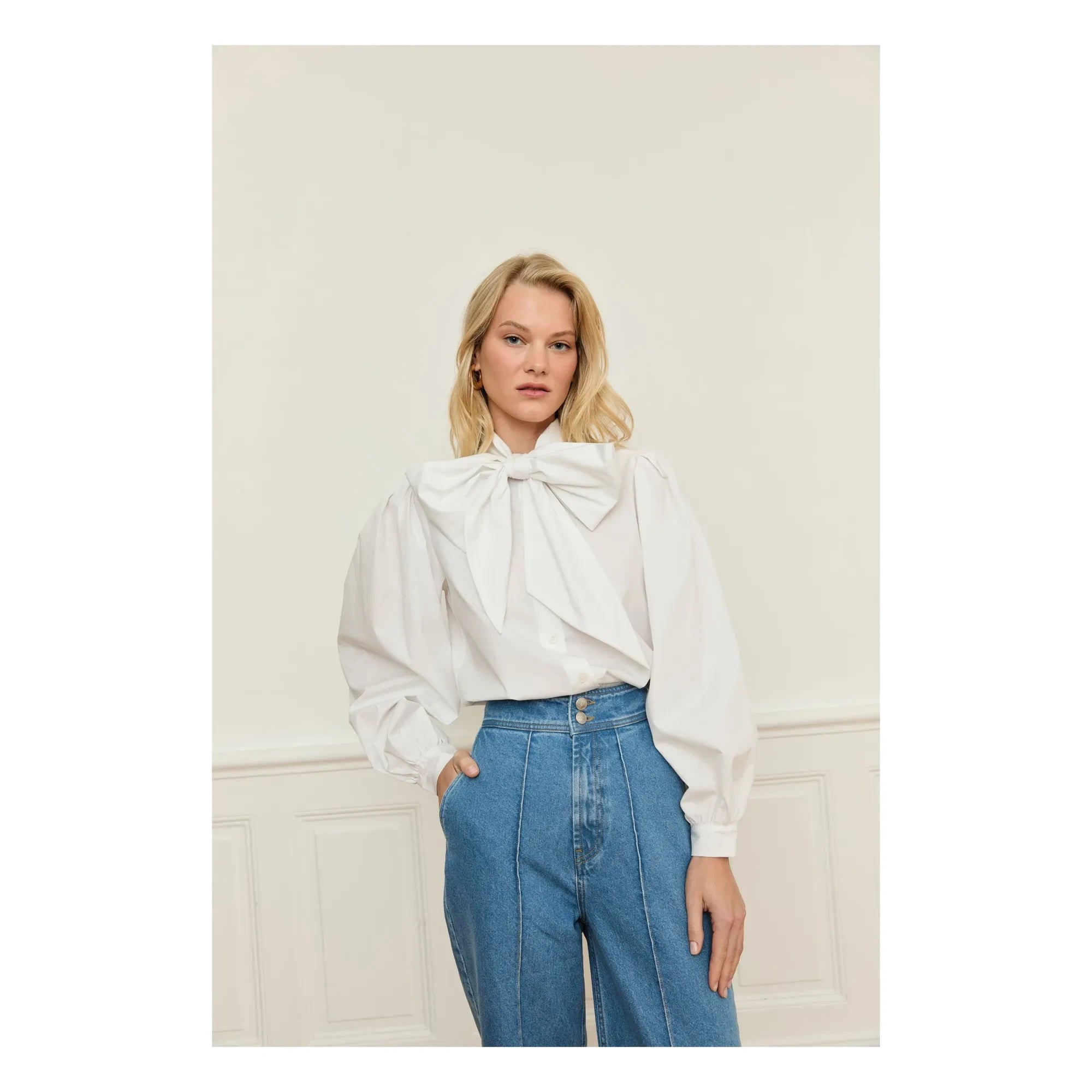 Maria de la Orden - Fairy Tale Blouse | White
