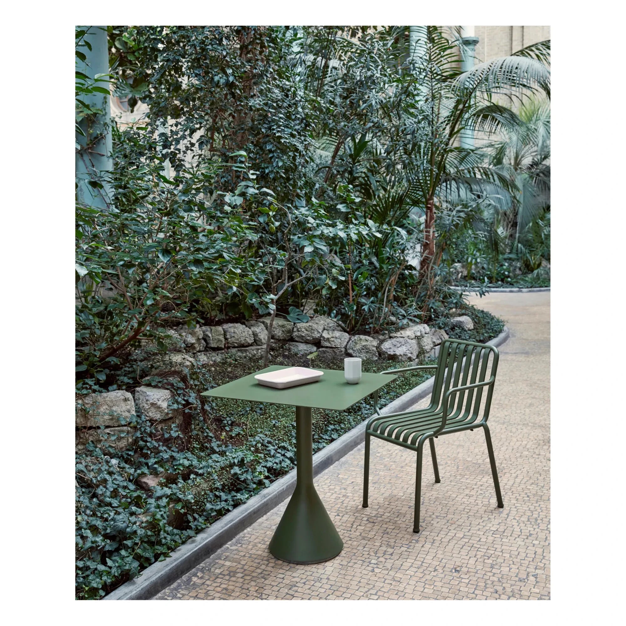 Hay - Ronan and Erwan Bouroullec Design Palissade Dining Chair | Olive Green