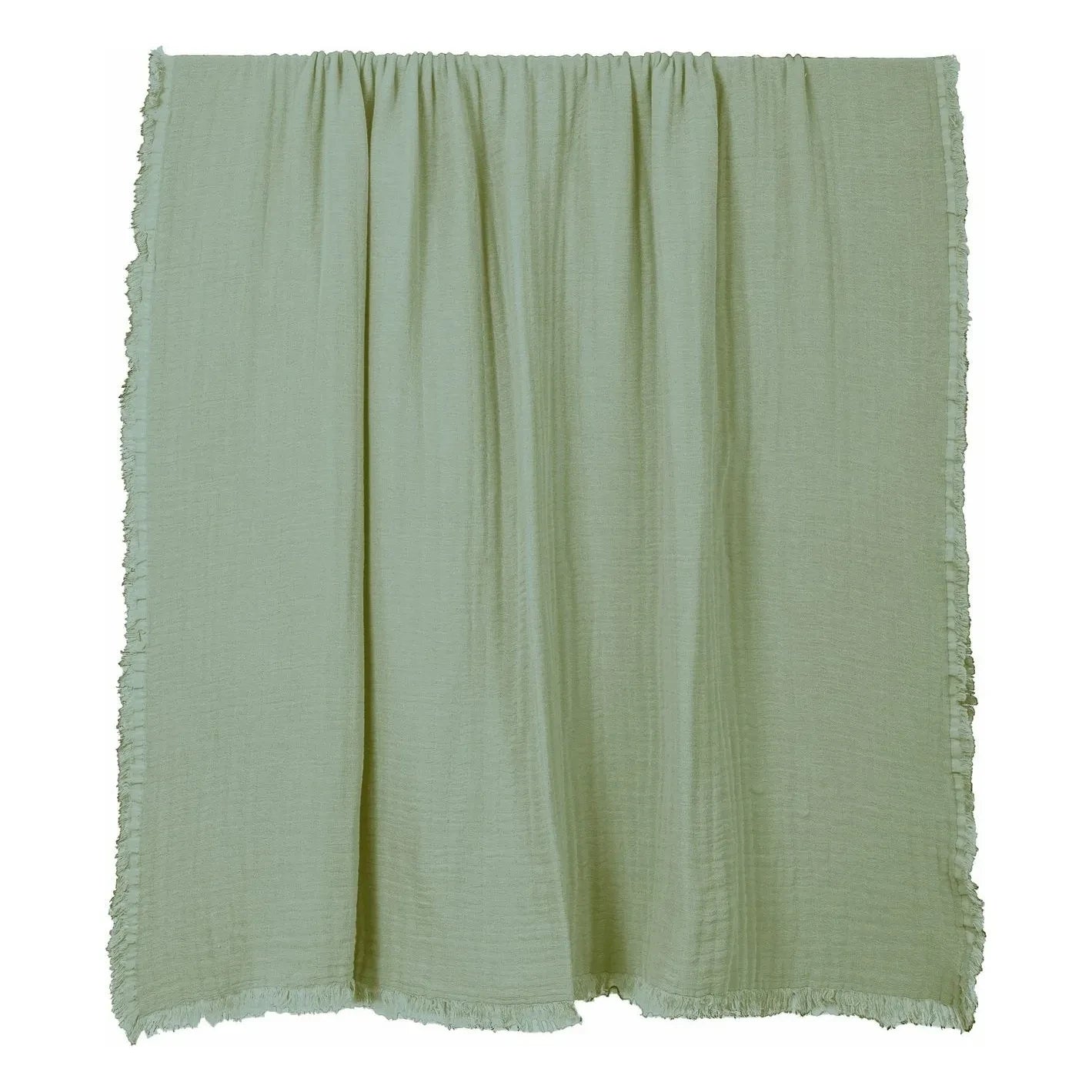 Haomy - Vanly Cotton Voile Blanket | Almond Green