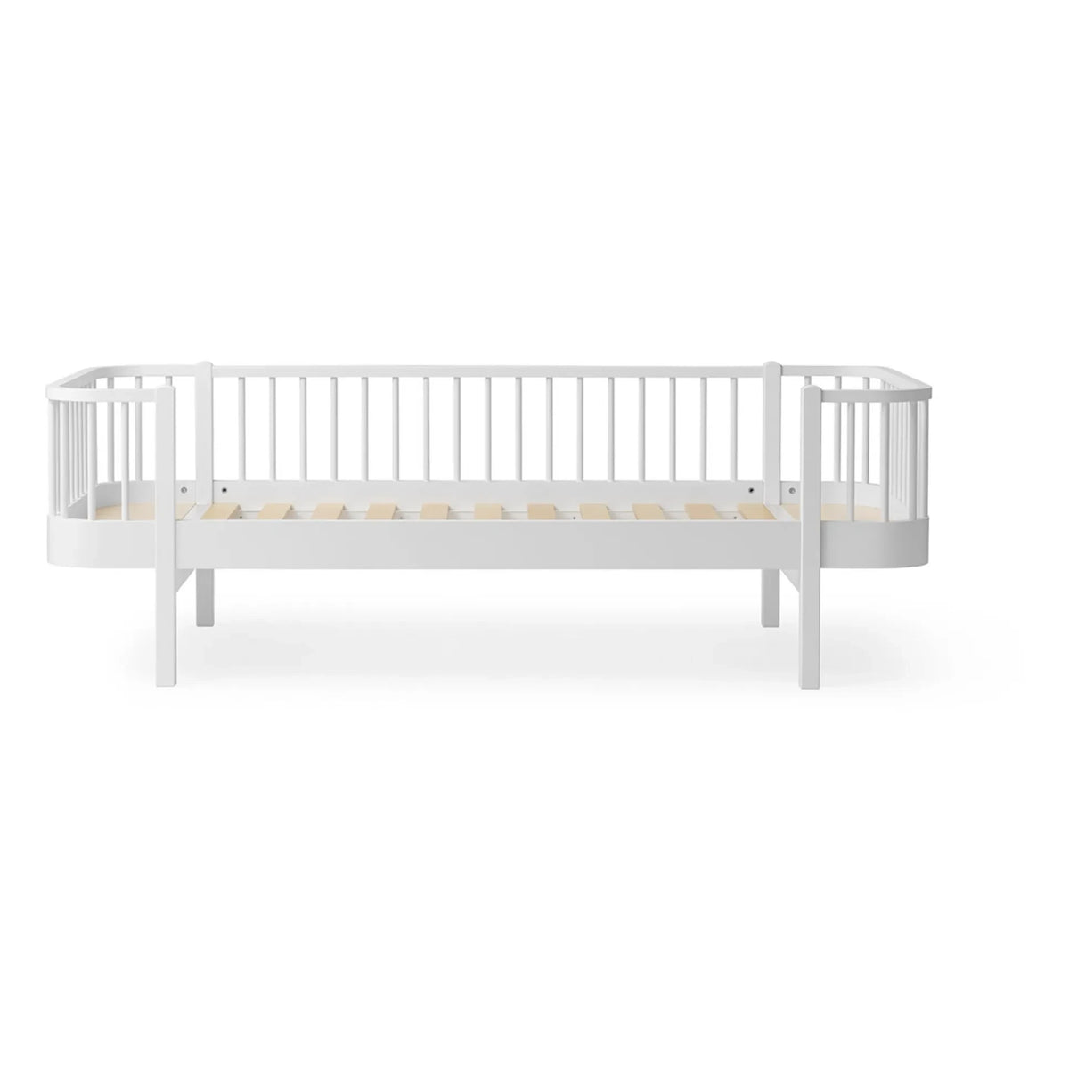 Oliver Furniture - Orijinal Ahşap junior yatak 90x160 cm | Beyaz