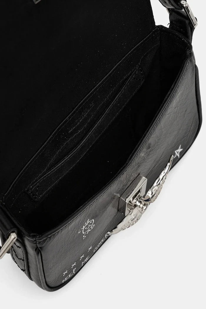 ZADIG&VOLTAIRE LE ZAZI VINTAGE GRAFFITI Deri Çanta
