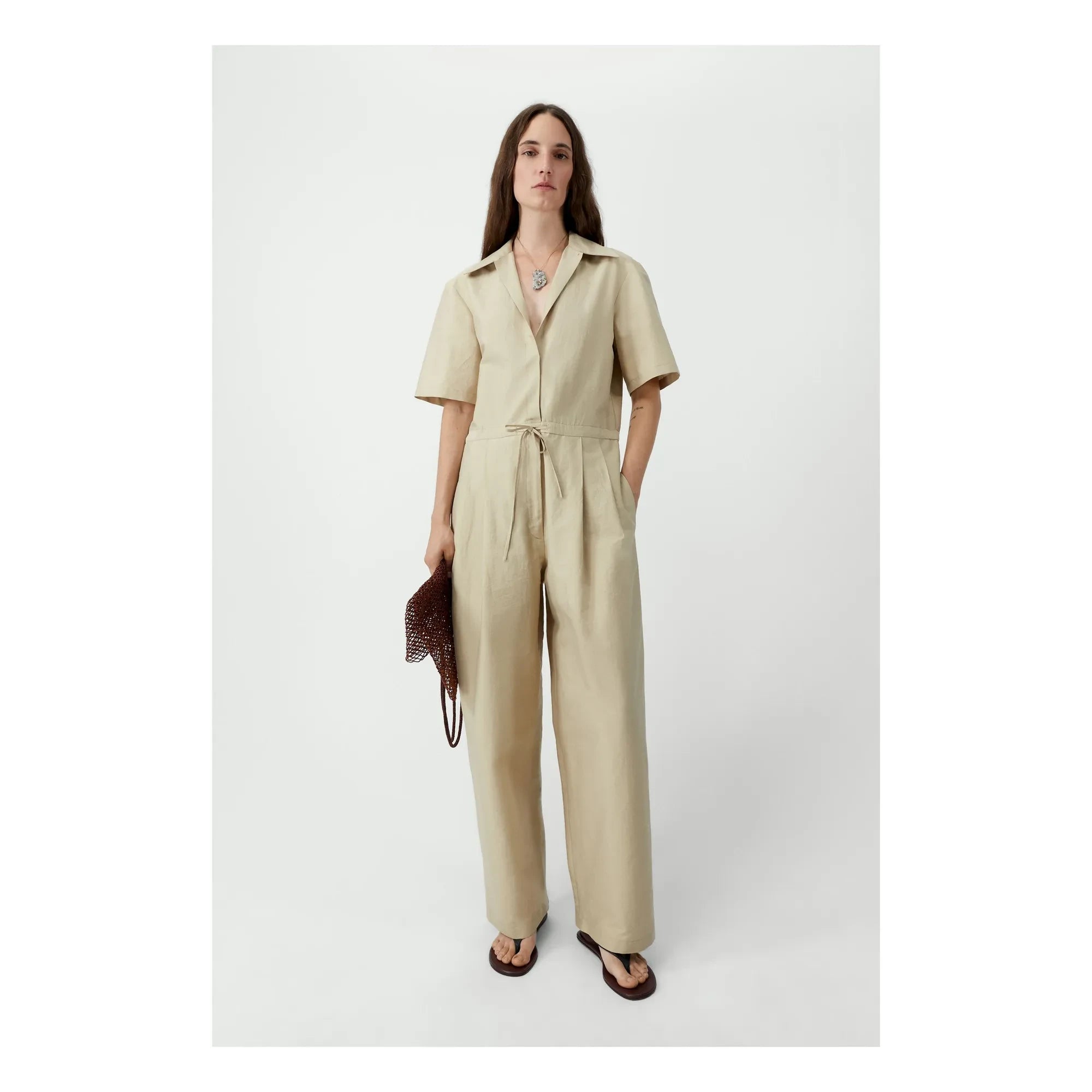 Cordera - Cotton Overall | Beige